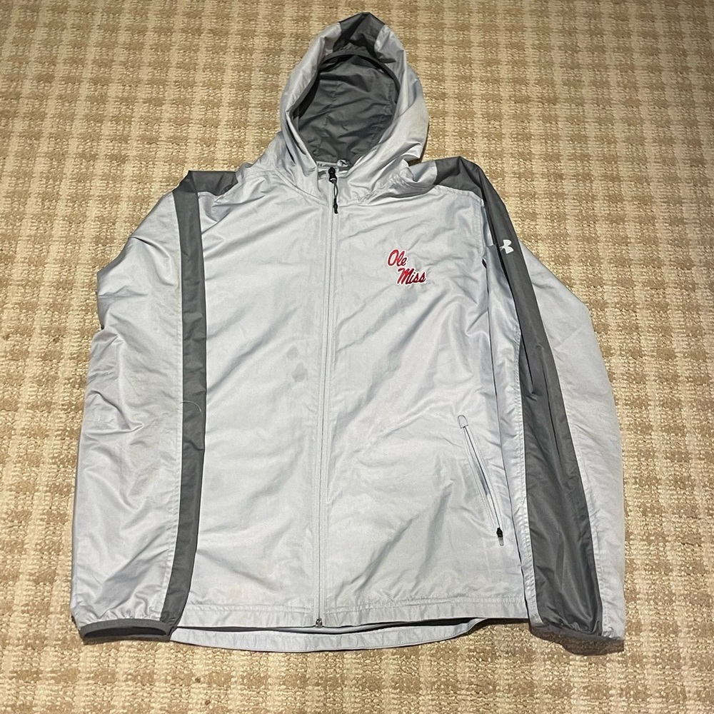 Ole Miss Under Armor Rain Coat